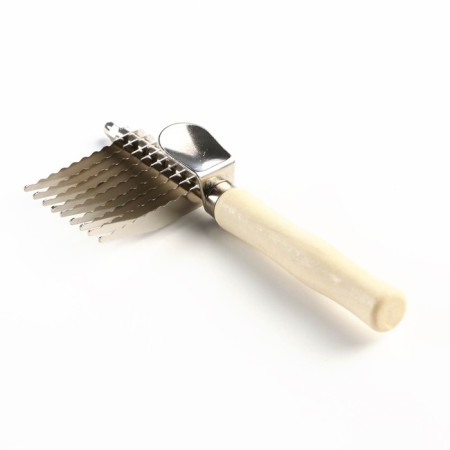 Side Wood, 9 blades, wooden handle-1