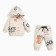 Set: Jumper with zipper and pants crumb I "Graffiti", height 86-92 cm