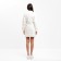 Women's summer dress with kulisk mist size 44-46, white color