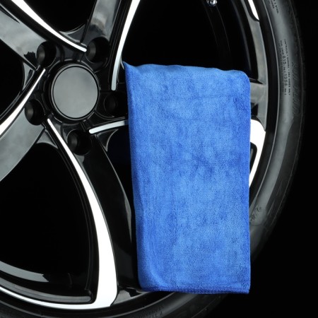 A car wash, Grand Caratt, microfiber, 350 g/m², 40 × 40 cm. Blue