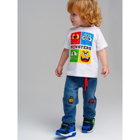 Футболка для мальчика PlayToday, рост 80 см-1