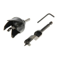 A set for installing the cut locks of the tundra, a junction drill 22 mm, a crown 54 mm