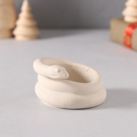 Sninker "Snake" Twisted Mini 4*7*4 cm white-1