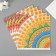 Scrapbooking paper "Ethnic patterns" density 180 grams set 5 pcs 30.5x32 cm