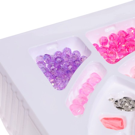 Set for creativity "Create jewelry", fabric bracelets-4