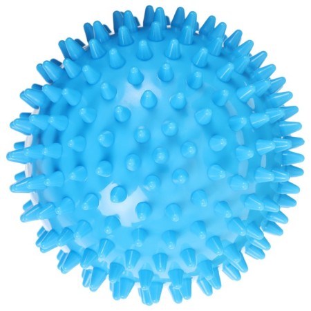 Massage ball Onlytop "Hedgehog", D = 9 cm, Blue Color-5
