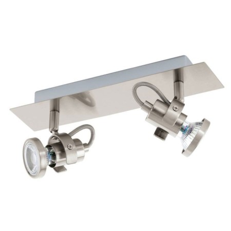 TUKON 3, 2x3.3W GU10, 3000K, 480LM, Nickel color