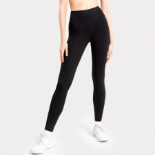 Female leggings, black color, size 44/s