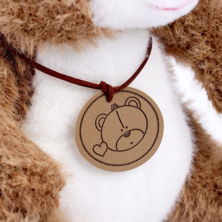 Soft toy "Little Friend", bear, brown color-4