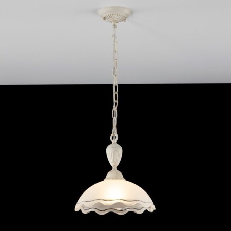 Suspended lamp Citilux "Latur" CL413210, 36x35 cm, 1x75W, E27, white color-9