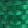 Wicker basket, D13 x h9.5/28cm, bamboo, green