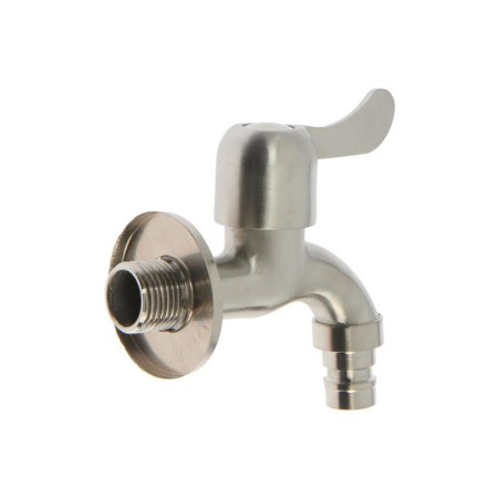 Water-brushed tap Accoona A473-3, 1/2 ", handle, stainless steel, chrome-1