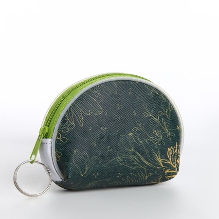 Women's wallet with zipper, color mix-3