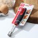 A knife for removing the core of Digma, 22 cm, stainless steel, black color, red color
