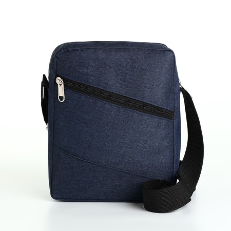Male bag, blue color
