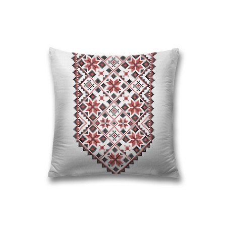 Decorative pillowcase "Ukrainian ornament", on a zipper, size 45x45 cm