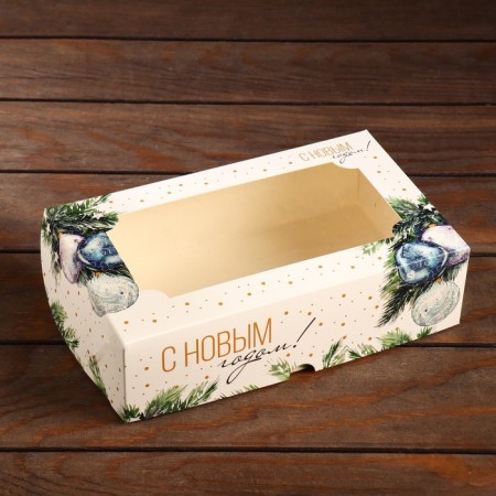 Box a team cover is, with a window, "Christmas toys", 25 x 15 x 7 cm-1