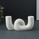 Summary "Knot" White, 17x3.5x8.5cm