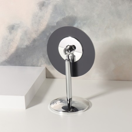Mirror desktop "circle", D mirror surface 13.5 cm, silver color-3