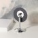 Mirror desktop "circle", D mirror surface 13.5 cm, silver color