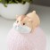 Night "Burundunchket" LED from batteries beige 6x6x10 cm Risalux