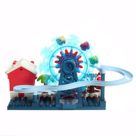 Designer developing with gears "Funny train", 33 details-2