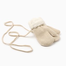 Baby mittens for claim Minaku with a lapel of 15 cm Bezh
