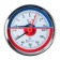 Thermomanometer "CTM", axial, DK 80 mm, 0.6 MPa, external thread 1/4 ", 120 ° C