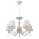 Chandelier 2149/5 E14 40W white with a golden patina 57x57x38 cm Bayerlux