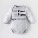Body with Dl. Rukav crumb I "love mom and dad", gray, r.22, height 62-68 cm