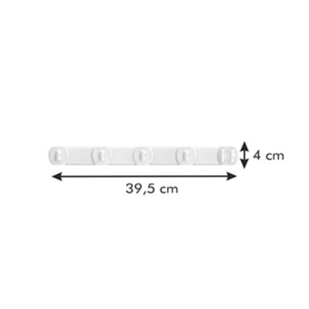 Wall hanger Profimate, 4 hooks and clamp-1