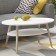 Journal table "Consul 4", 902 × 603 × 451 mm, snow -white color