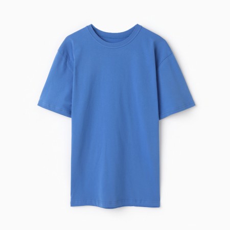 T-shirt male, cornflower color, rr 48