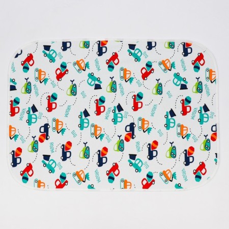 Swindlework on a waterproof basis, 50*70 cm "Transport"-2