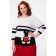 Female jumper, size 52, white color