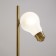 Freya Fr5372TL-01BS Evidence table lamp, 165x120x425 mm, G9, 1x40W, brass color