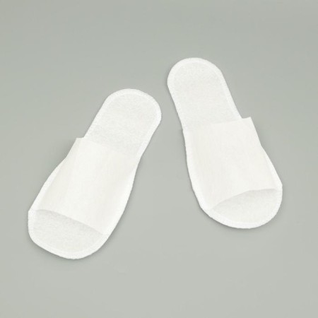 Slips are disposable, anti -crisis, sole 4 mm, white, 42 p.