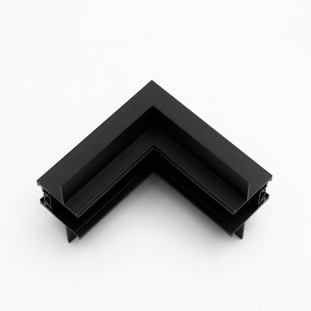 The connector is built for the busbar (ceiling-wall) black 5x5 cm