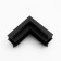 The connector is built for the busbar (ceiling-wall) black 5x5 cm