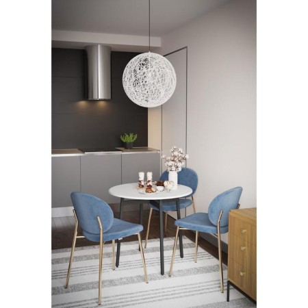 Dining table "Medison", 800 × 800 × 720 mm, white color-3
