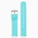 Smart hours strap, 20 mm, silicone, turquoise