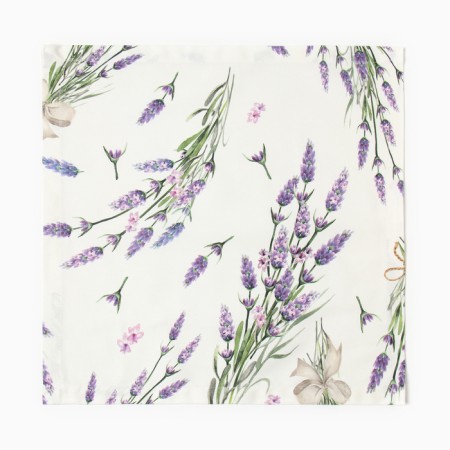 A set of napkins with a decorative. Rings Ethel Lavender 40x40 cm - 2 pcs, 100% HL, sarzha-2