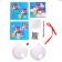 New Year's set for creativity. Application in the ball "New Year! Magic unicorn "