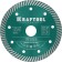 Diamond disk Kraftool 36682-125, segmented, d = 22.2 mm, 125 mm