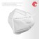 Half mask filtering bison KN-95 11165-2, FFP2, 10 pcs