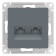 SE ATLASDESIGN, Double, Computer, RJ45+RJ45, Cat. 5e, Mechanism, Colorflower Color