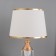 Table lamp "Yuri" 1x40W E27 1x3W LED gold 25x25x41cm