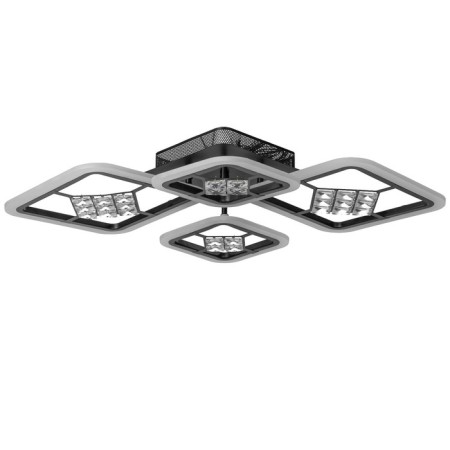 Causteen with PDU 1548/4BK LED 96W 3000-6000K Dimmer black 71x10 cm Bayerlux