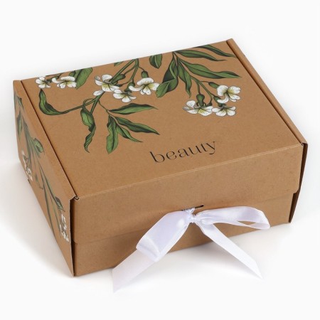 Gift folding box, packaging, "eco", 22 x 16.5 x 10 cm-1