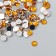 Decor for creativity in the bottle "Rhinestones. Bright yellow" set 500 pcs d = 0.5 cm 7x2x2 cm